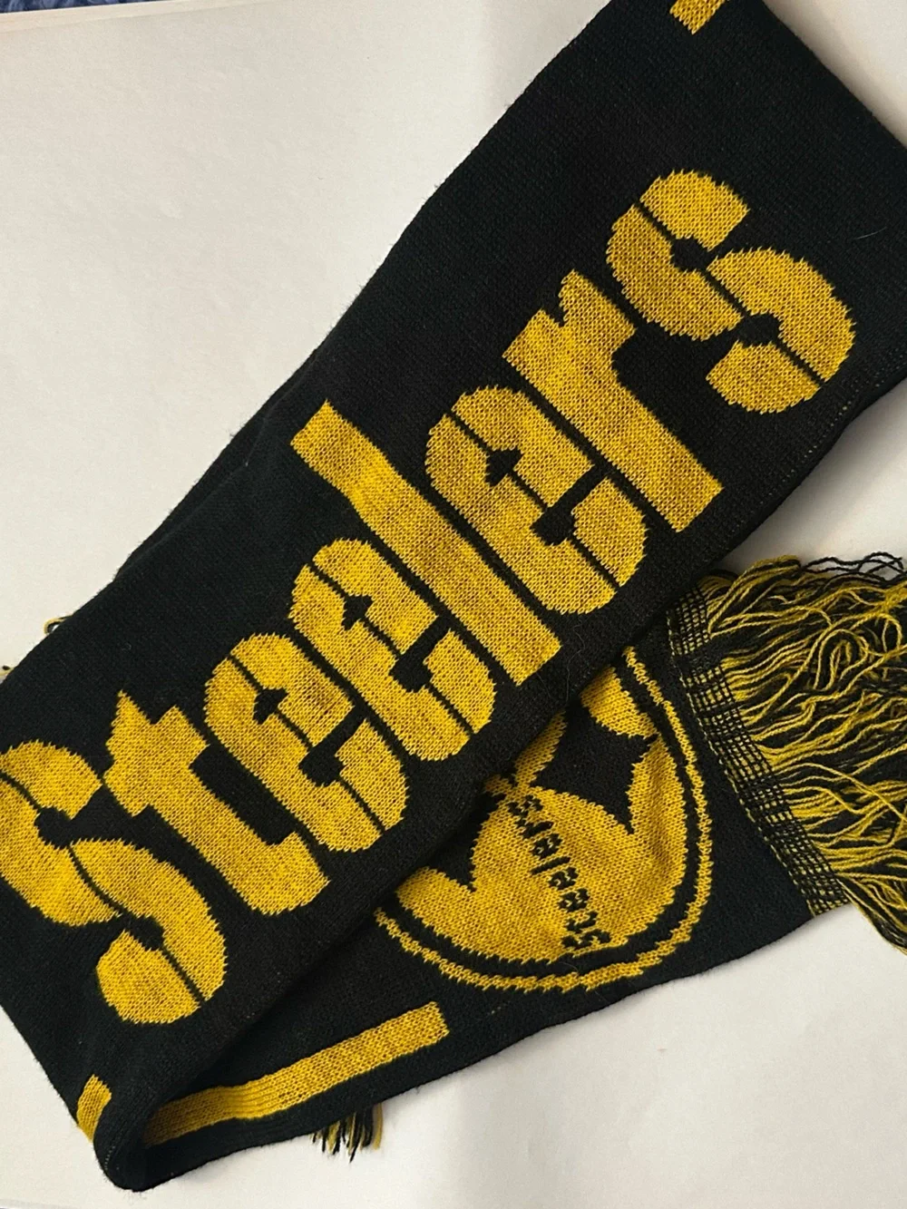 Pittsburgh Steelers Black and Yellow Scarf